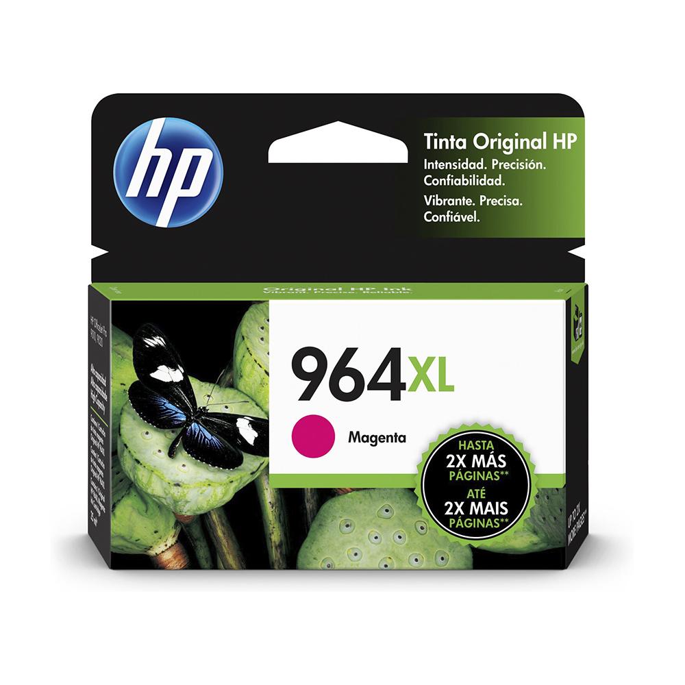 Tinta Cartucho De De Alta Hp 964Xl Magenta 3JA55AL 1