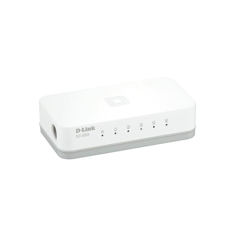 Switch 5-Port 10/100Mbps Unmanaged N-Way Utp Port DES-1005A 1