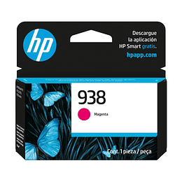 Tinta Hp 938 Magenta Original Ink Cartridge 4S6X6PL
