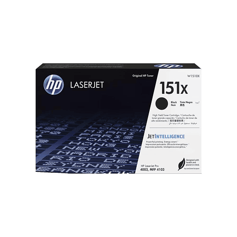 Toner Hp 151X Black Original Laserjet W1510X