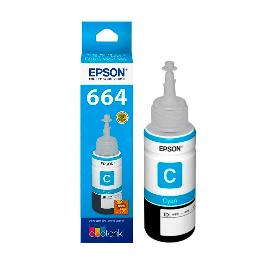 Tinta L200/L110/L210/L355/L555/L565- Cyan Ink T664220-AL 1