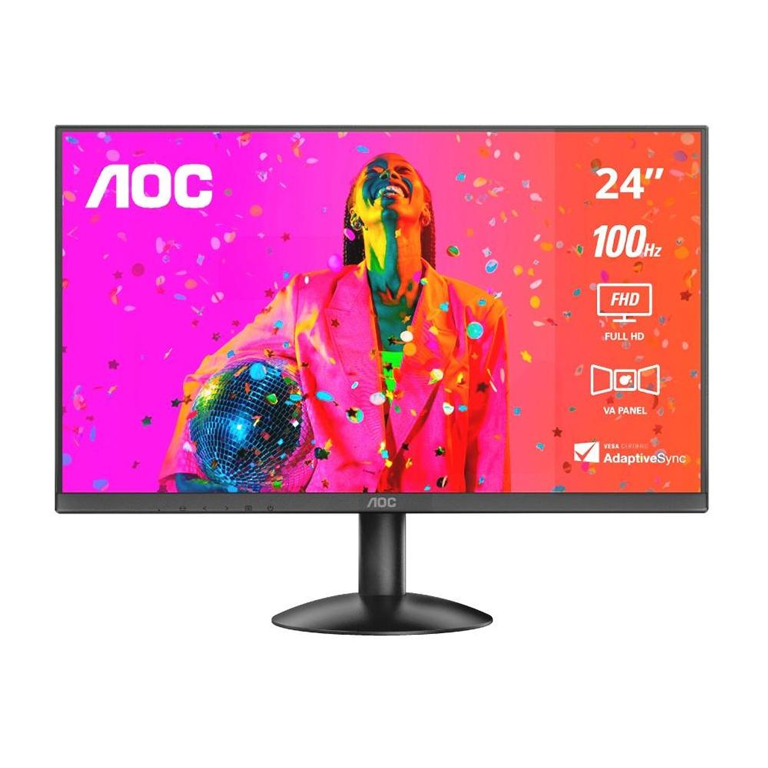 Monitor Aoc 24 Fhd 100Hz Panel Va 24B30Hm2 24B30HM2 1