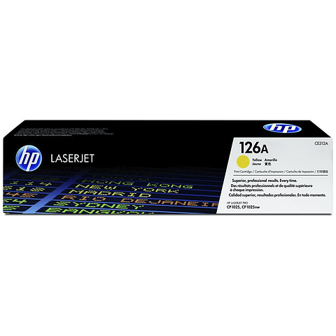 Toner Hp Clj Cp1025 Yellow Print CE312A