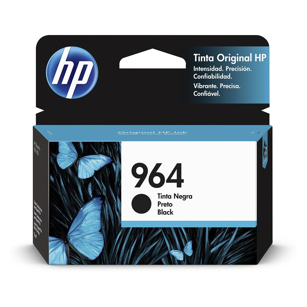 Tinta Cartucho Original De Hp 964 Negro 3JA53AL 1