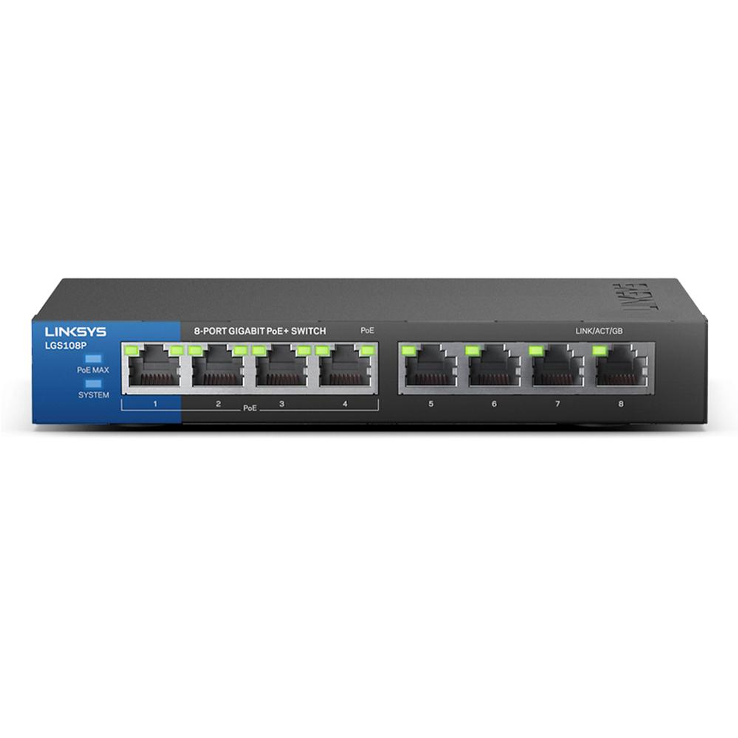 Switch Lgs108P Linksys 8-1000(4-Poe+) 50W LGS108P 1
