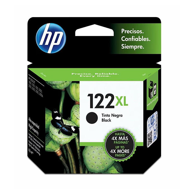 Tinta Hp 122Xl P/Black Ink Cartridge CH563HL 1