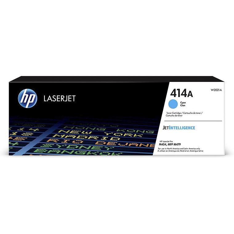 Toner Hp 414A Cyan Laserjet W2021A 1