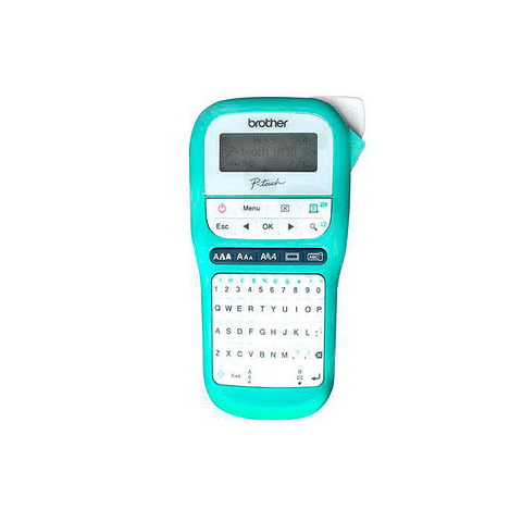 Rotuladora Brother Ptouch Turquesa. PTH110TB