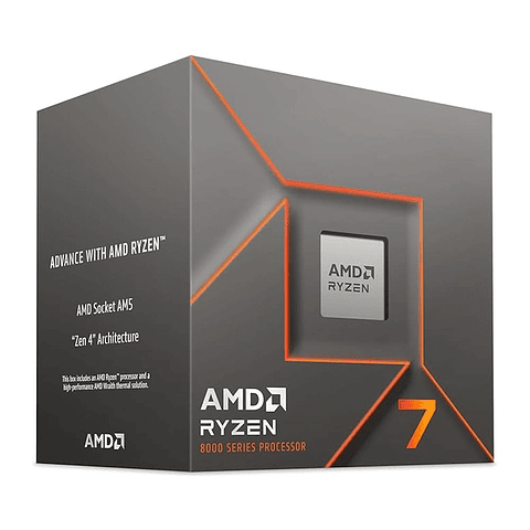 Procesador Amd Ryzen 7 8700F 100-100001590BOX
