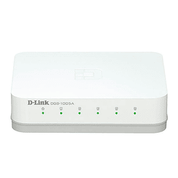 Switch 5-Port 10/100/1000Mbps Unmanaged DGS-1005A