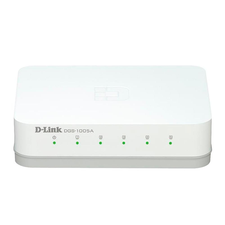 Switch 5-Port 10/100/1000Mbps Unmanaged DGS-1005A 1