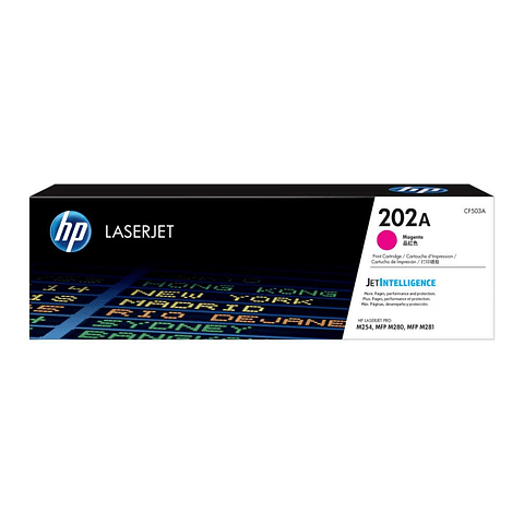 Toner Cartucho De Magenta De Hp 202A Laserjet CF503A