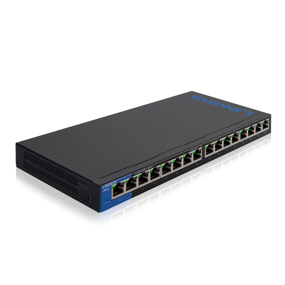 Switch Lgs116 Linksys Desktop 16-1000 Gigabit Swit LGS116 1