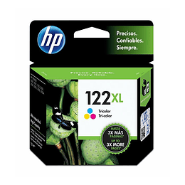 Tinta Hp 122Xl P/Tri-Color Ink Cartridge CH564HL