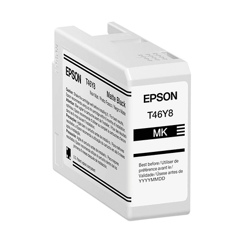 Tinta Ultrachrome Pro10 Matte Black Cart 50Ml T46Y800