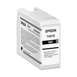 Tinta Ultrachrome Pro10 Matte Black Cart 50Ml T46Y800