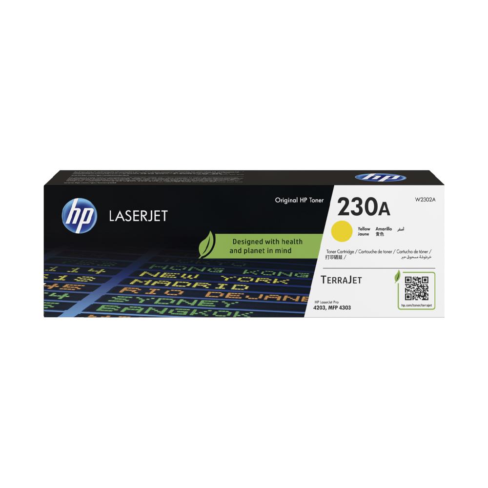 Cartucho De Toner Hp Laserjet 230A Amarillo W2302A 1