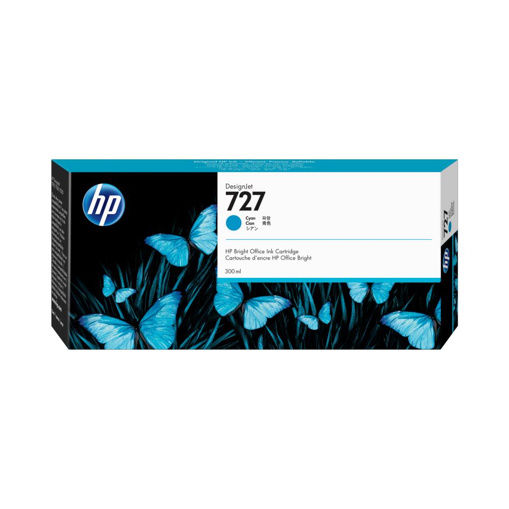 Tinta Hp 300-Ml Cyan Designjet Ink Cartridge F9J76A 1