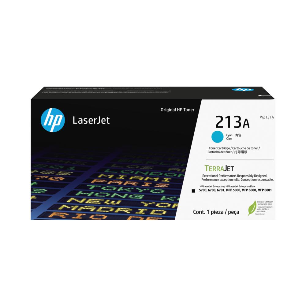 Toner HP 213A CYN ORIGINAL LASERJET CRTG - W2131A 1