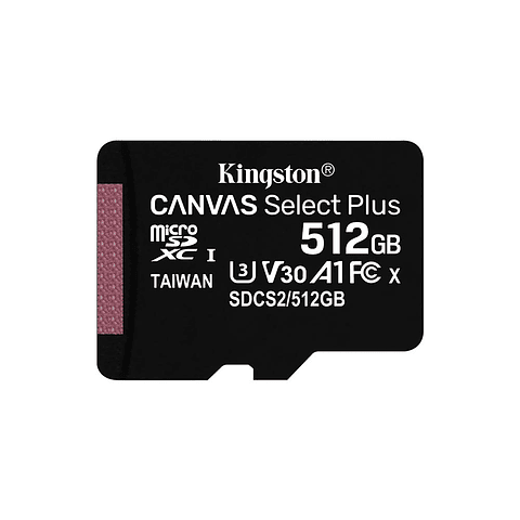 Memoria 512Gb Micsdxc Canvas Select Plus 100R A1 C SDCS2/512GB