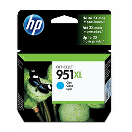 Tinta Hp 951Xl Cyan Officejet Ink Cartridge CN046AL