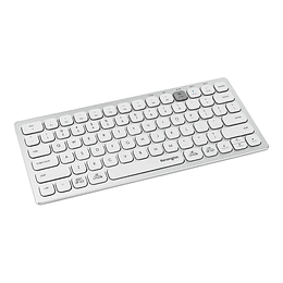 Teclado Inalambrico Compacto Bluetooth Blanco 27733 - K75504US