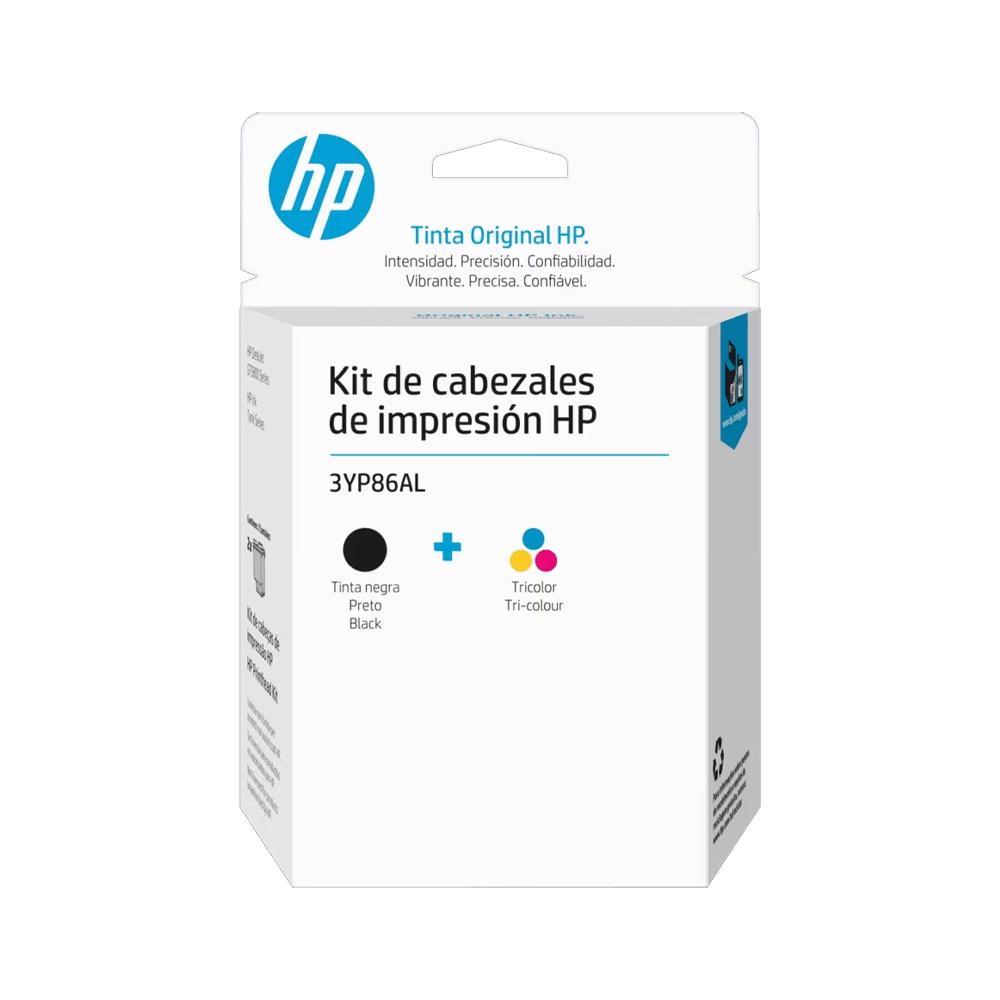 Kit Cabezales HP Tri-color/Black GT Printhead Kit - 3YP86AL 1