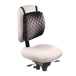 Cojin Lumbar C/Superficie Relajante Negro 21580 - L82021B