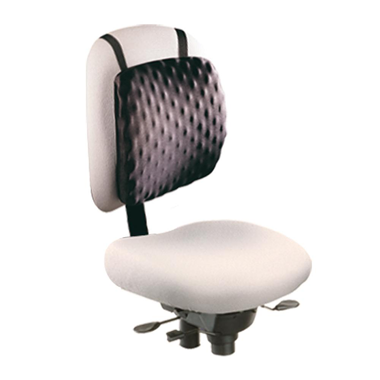 Cojin Lumbar C/Superficie Relajante Negro 21580 - L82021B 1