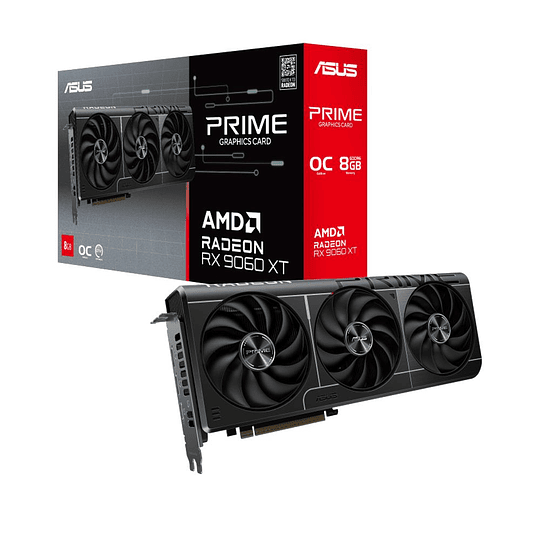 Tarjeta De Video Asus Prime Radeon Rx 9060 Xt 8Gb