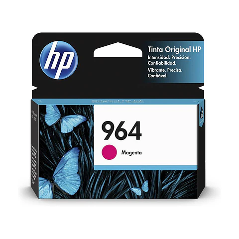 Tinta Cartucho Original De Hp 964 Magenta 3JA51AL