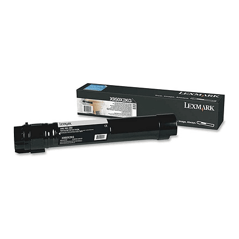 Toner X950 X952 X954 Black X950X2KG