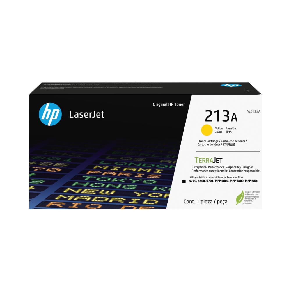 Toner Hp 213A Ylw Original Laserjet Crtg W2132A 1