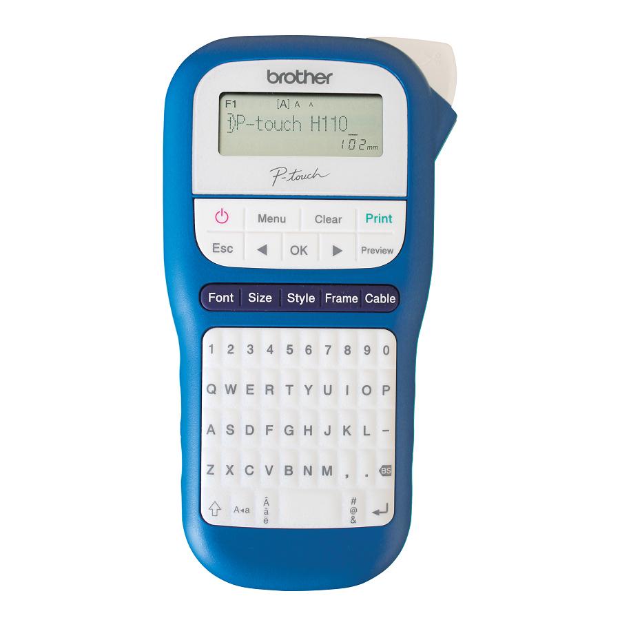 Rotuladora Brother Ptouch Pth110Tbw Azul PTH110BW 1