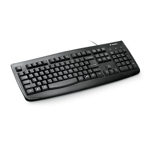 Teclado Alambrico For Life Lavable Negro K64407ES