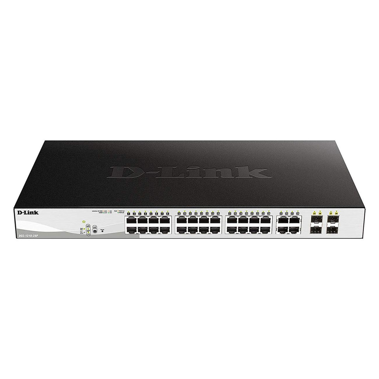 Switch Smart Iii 28-Ports Gigabit - 4-Ports Sfp DGS-1210-28 1