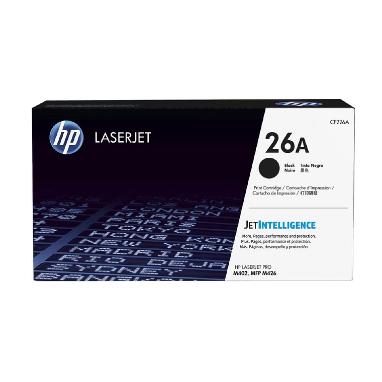 Toner Hp 26A Black Laserjet CF226A 1