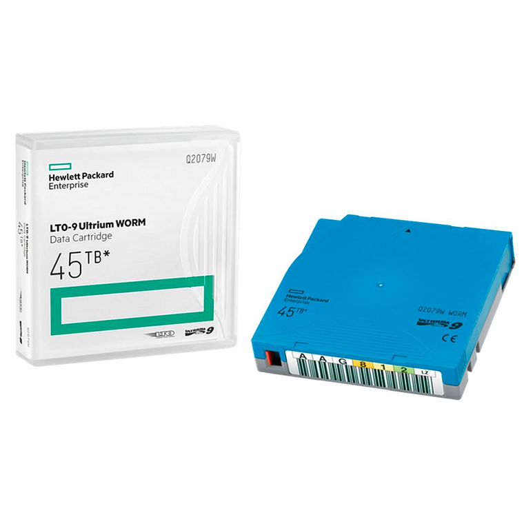 Cartucho De Datos Hpe Lto-9 45Tb Rw Data Cartridge Q2079A 1