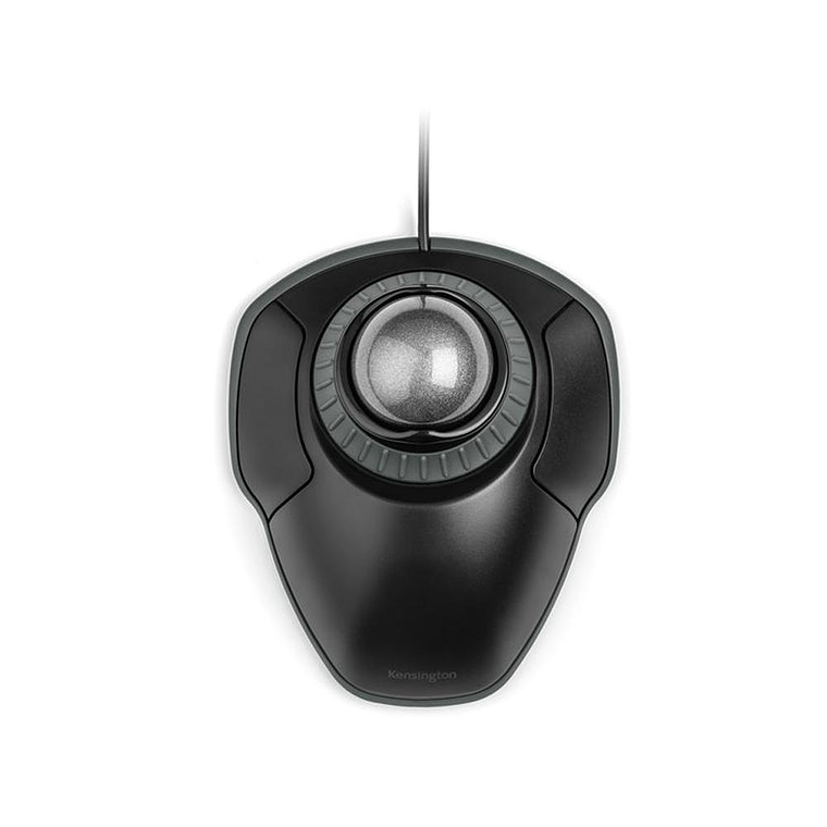 Mouse Trackball Alambrico Orbit Negro Bola Gris 27534 - K75327WW 1