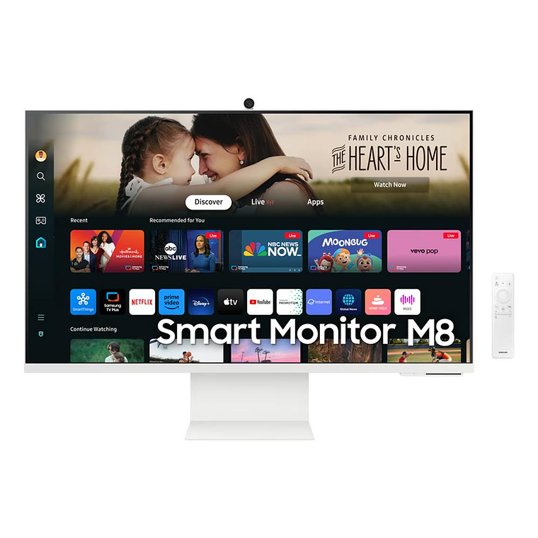 Monitor 32 M80D M8 Uhd 60Hz Smart Plano LS32DM801ULXZS 1