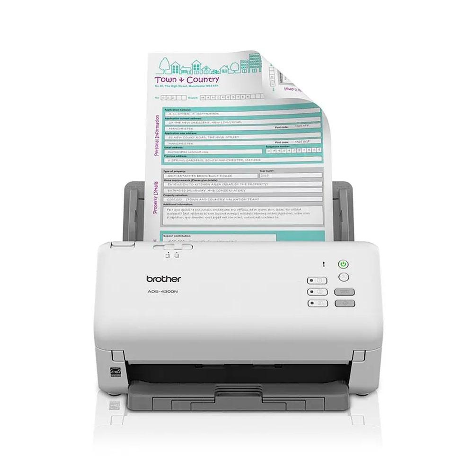 Escaner Brother Scanner ADS4300N 1