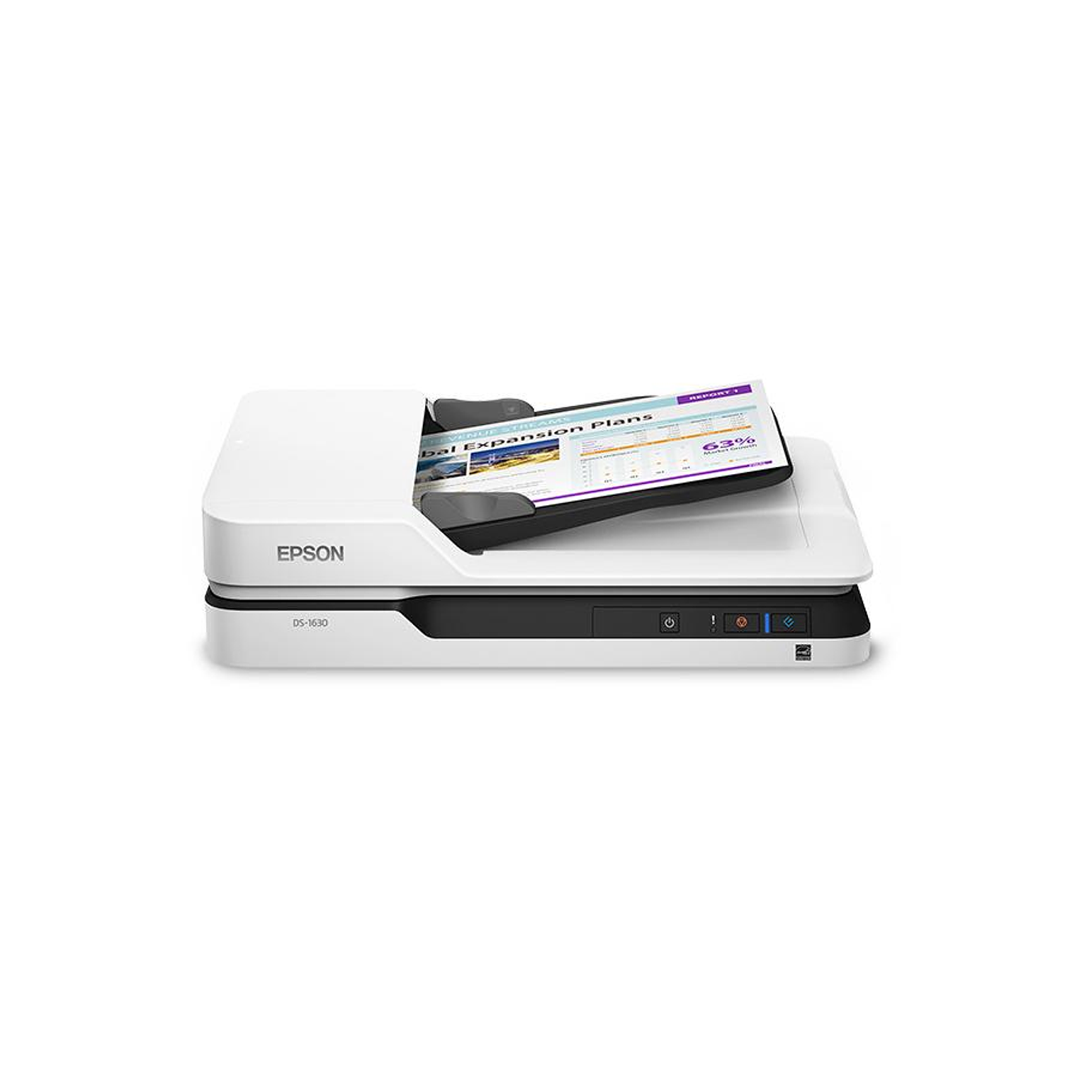 Escaner Epson Ds-1630/Cama Plana Y Adf De 50 Pag. B11B239201 1