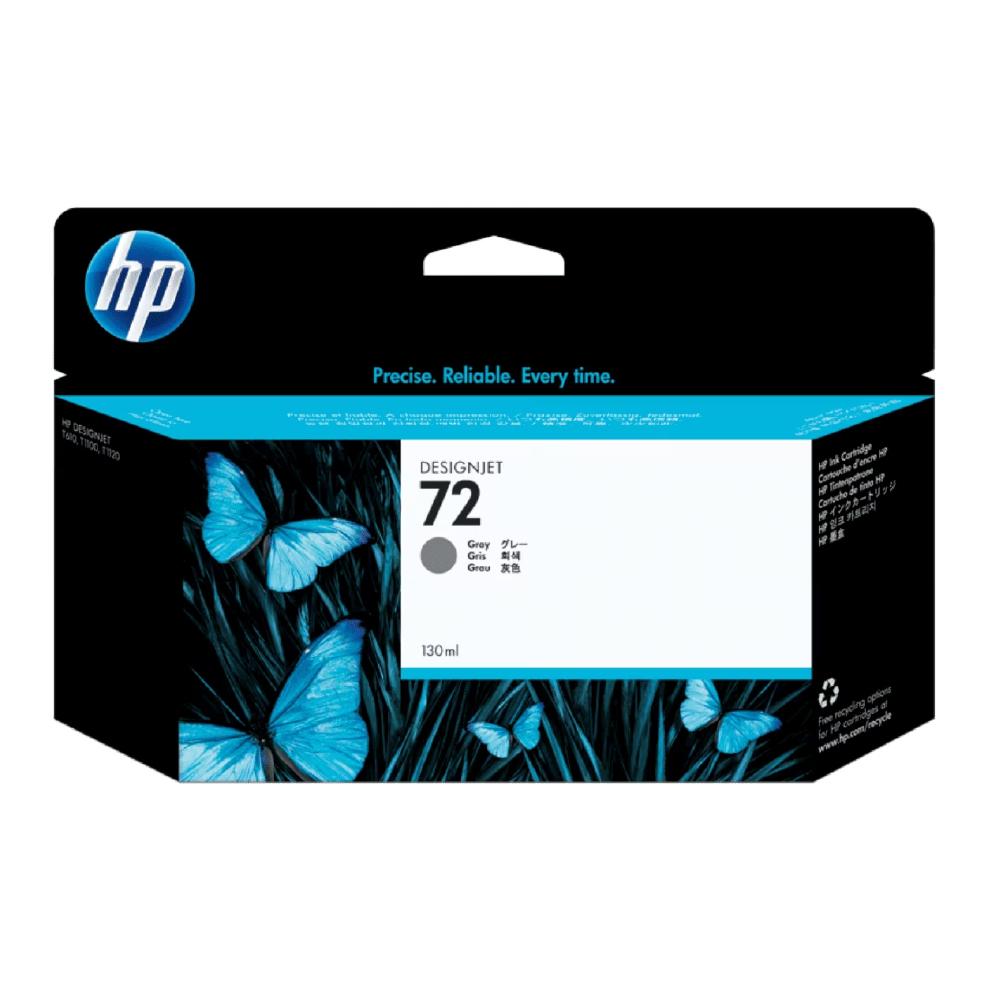 Tinta Hp 72 130-Ml Gray + Vivera Cartridge Plotter C9374A 1