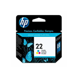 Tinta Hp 22 Tri-Color Inkjet Print Cartridge C9352AL