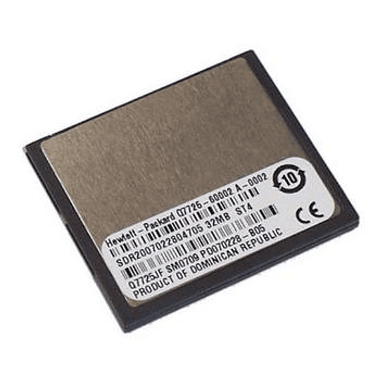 Q7725-67992 HP Compact Flash firmeware memory module