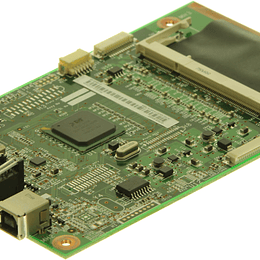 Q7805-69003 HP Formatter PC board assembly. Con conector de red