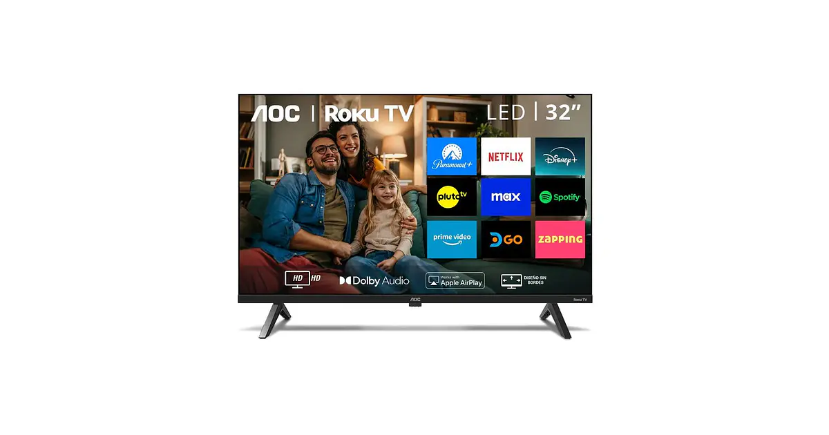 Smart TV AOC Roku TV LED 32 HD (32S5045) 32S5045 - ASC Parts