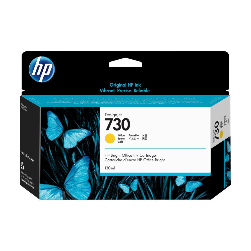 Cartucho t130-ml Yellow DesignJet Ink Cartridge P2V64A 1
