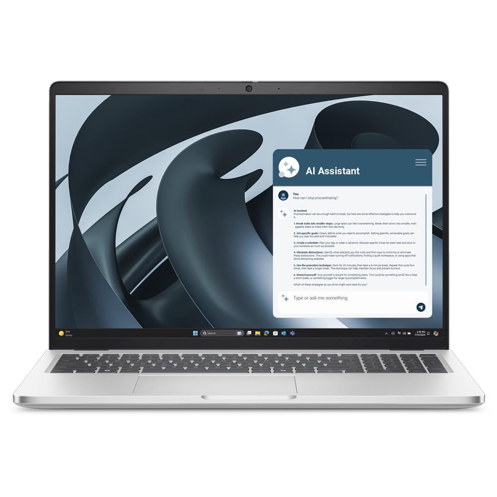 Notebook DELL PRO 16 R7 AI 350 16GB 512 W11 3Y D6R48 1