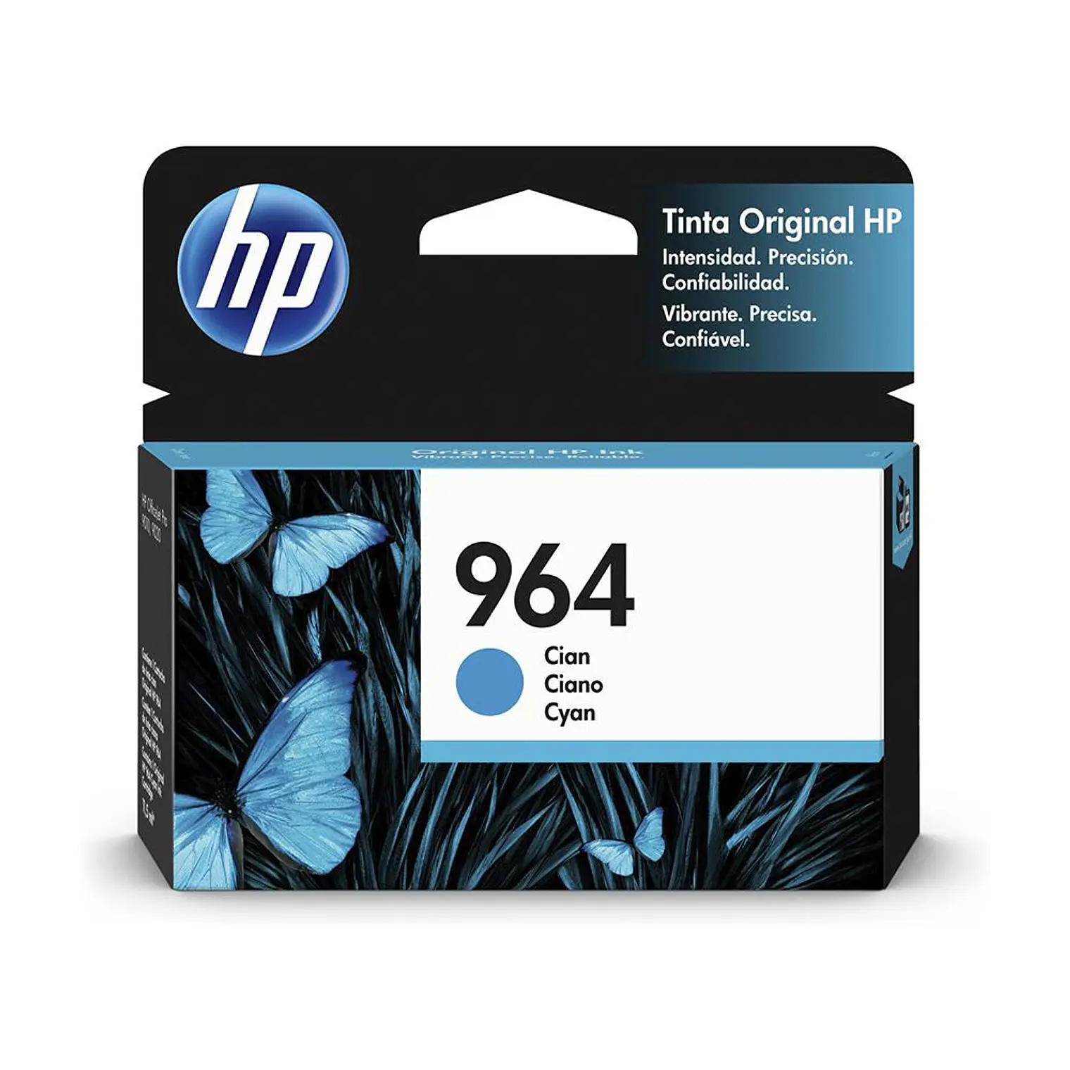 Tinta Cartucho original de HP 964 Cian 3JA50AL 1